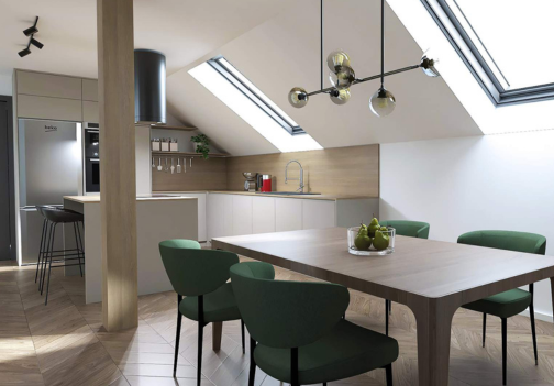 Prenova mansarde brez skrbi – Mojstrske storitve od ideje do vselitve