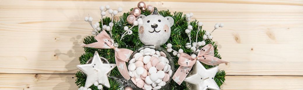 Adventni venček: ljubka igrivost