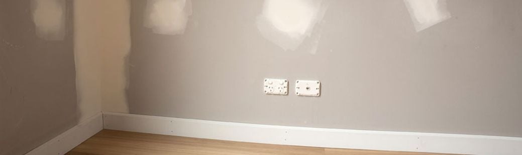 Fugiranje mavčnih plošč in stikov z drugimi materiali