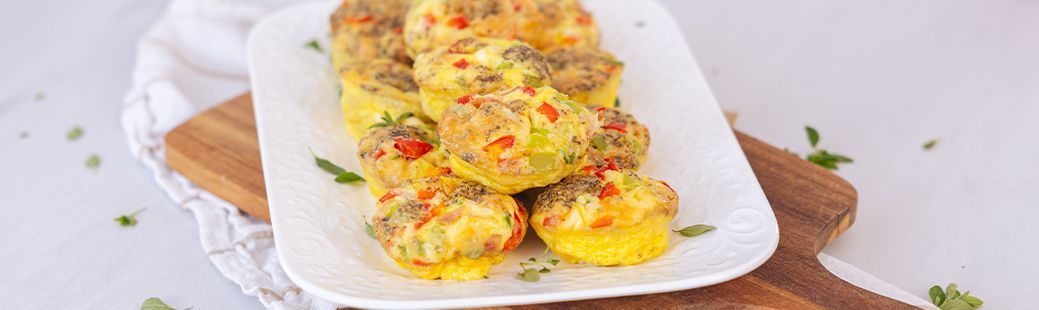 Pica jajčni mafini s papriko