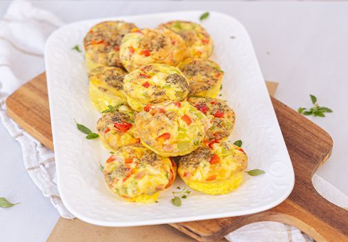 Pica jajčni mafini s papriko