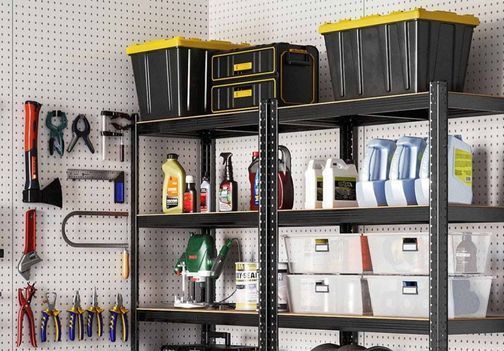 Regali – za red, preglednost in več prostora doma ali v delavnici