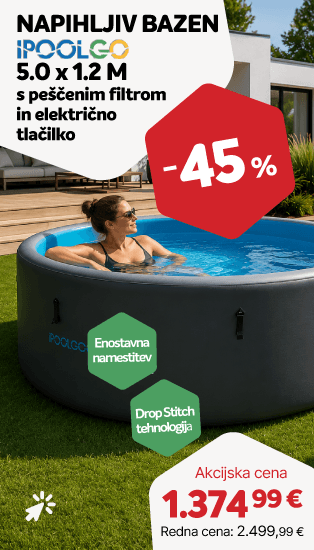Vrhunski napihljiv bazen IpoolGo