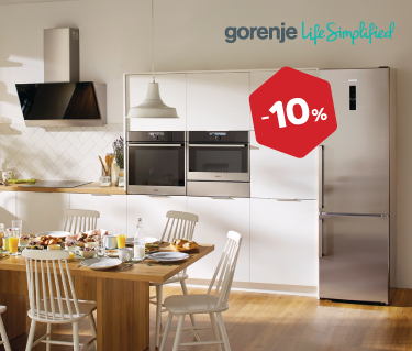 Bela tehnika Gorenje -10 %