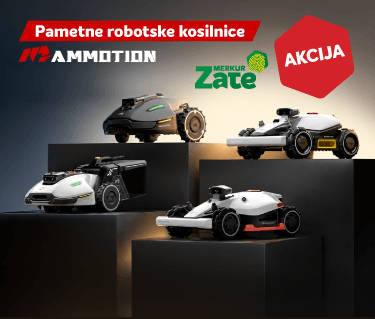 Akcijske cene robotskih kosilnic Mammotion