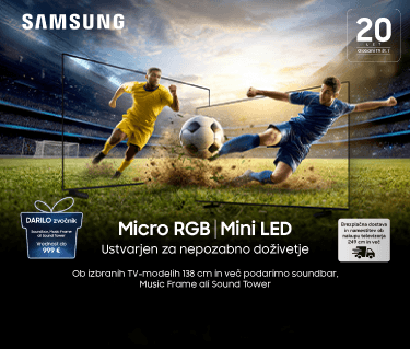 Televizorji Samsung promocija