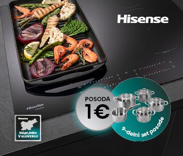 Darilo ob nakupu kuhališča Hisense