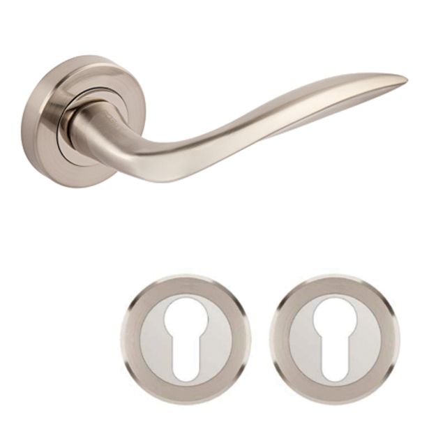 ALU KLJUKA ZA VRATA APECS 0479 NI/SAT CILINDER