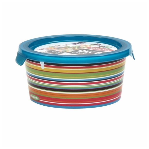 VEČNAMENSKA DOZA CURVER 0.5 L DECO CHEF 12.5X12.5X6CM ČRTE