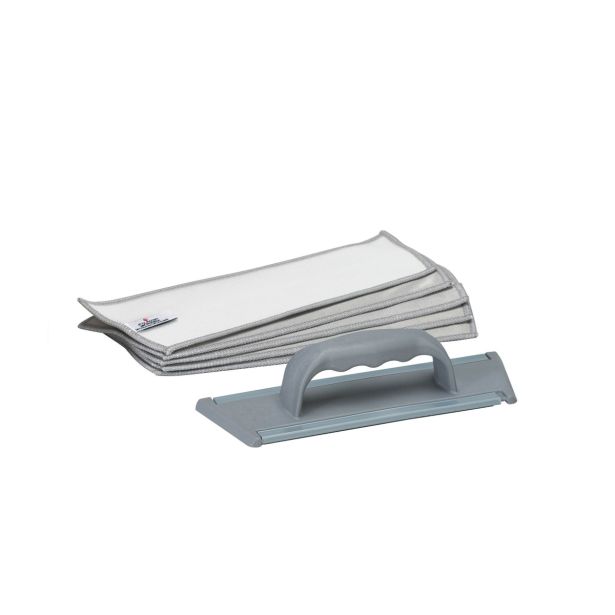 NOSILEC KRPE NA JEŽKA ROČNI 30 CM BRILLIANT + 5 KRP, ZA ČIŠČENJE OKEN IN OSTALIH GLADKIH POVRŠIN.