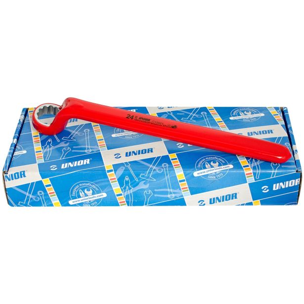 GARNITURA IZOLIRANIH ENOSTRANSKIH OBROČNIH KLJUČEV UNIOR V KARTONU 10 - 24 MM/10-DELNA ART. 180/2VDEDPCB (612677)