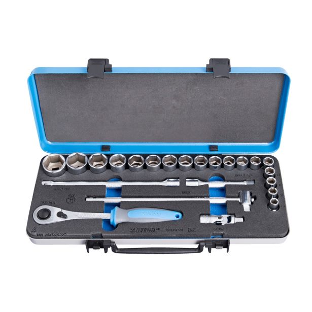 NASADNI KLJUČI 12,7MM 1/2 UNIOR 10-32 MM 23 DELNA 6 KOTNI ART. 190BI