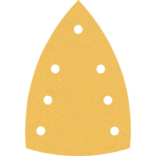 10-DELNI KOMPLET BRUSNIH PAPIRJEV S 7 LUKNJAMI EXPERT C470 ZA VEČNAMENSKE BRUSILNIKE, 100 X 150 MM, G 120