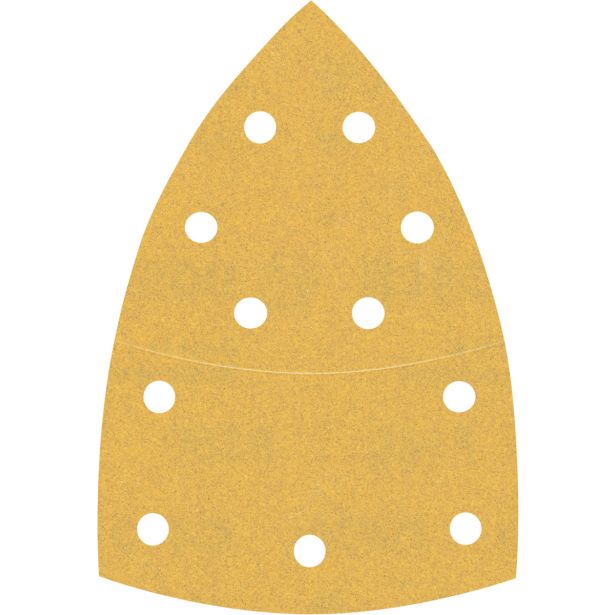 10-DELNI KOMPLET BRUSNIH PAPIRJEV Z 11 LUKNJAMI EXPERT C470 ZA VEČNAMENSKE BRUSILNIKE, 102 X 62 MM, 93 MM, G 180