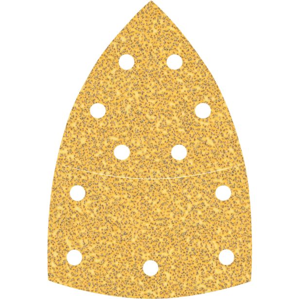 10-DELNI KOMPLET BRUSNIH PAPIRJEV Z 11 LUKNJAMI EXPERT C470 ZA VEČNAMENSKE BRUSILNIKE, 102 X 62 MM, 93 MM, G 40