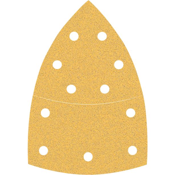 10-DELNI KOMPLET BRUSNIH PAPIRJEV Z 11 LUKNJAMI EXPERT C470 ZA VEČNAMENSKE BRUSILNIKE, 102 X 62 MM, 93 MM, G 80