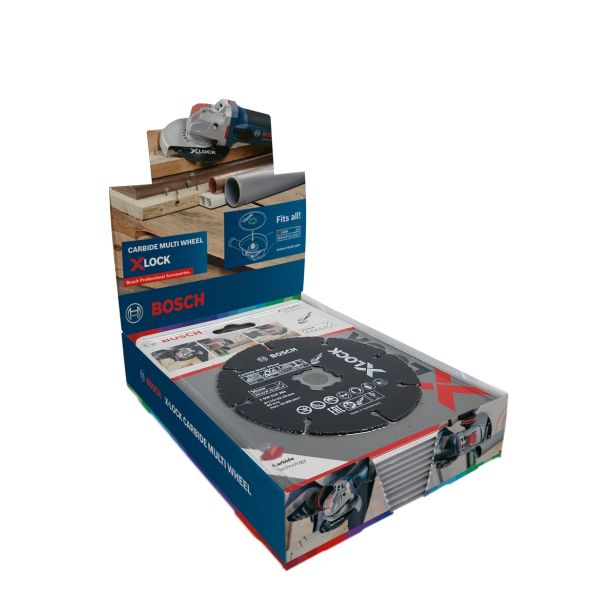 VEČNAMEN. REZALNA PLOŠČA BOSCH 10-DELNI SET 115X1X22.23 MM