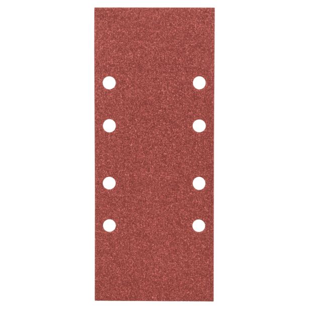 SAMOPRITDILNI BRUSNI LIST BOSCH 10-DELNI SET C430 RDEČ 93X230 MM K100 6 LUKENJ