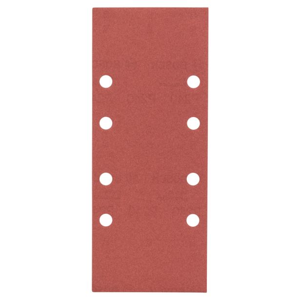 SAMOPRITDILNI BRUSNI LIST BOSCH 10-DELNI SET C430 RDEČ 93X230 MM K240 8 LUKENJ