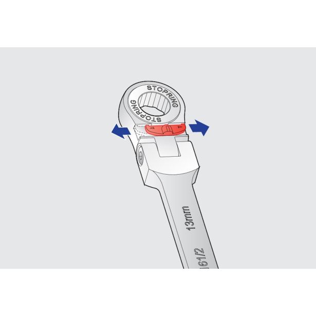 VILIČASTO OBROČNI KLJUČ Z RAGLJO Z ZGLOBOM UNIOR 10 MM ART. 161/2 (622841)