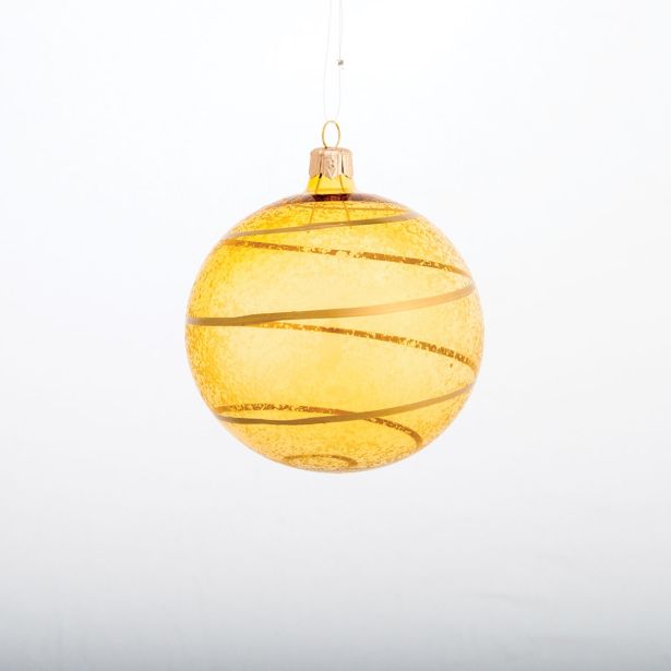 STEKLENA BUNKA GLOSSTYLE 100 MM 4/1 ZLATA 2 Z IN 2 BREZ DEKORJA