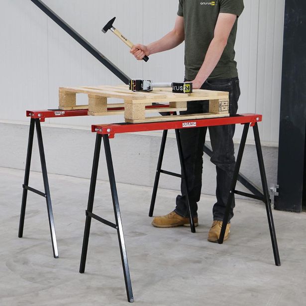 ZLOŽLJIVA MIZARSKA STOLICA KREATOR, 1000X780X480 MM, KOVINSKA, PAR (2/1)