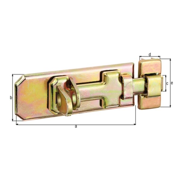 PREČNI ZAPAH ALBERTS 100X40 MM