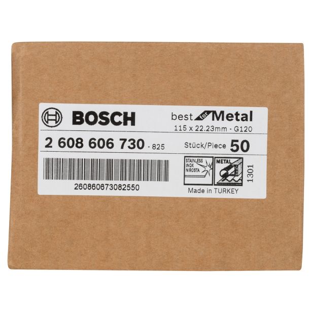 FIBERFLEX DISK ZA KOVINO BOSCH 115X22 MM Z120 R574
