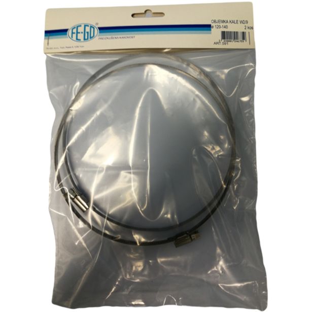 OBJEMKA FE-GO 120-140/9 MM KALE W2