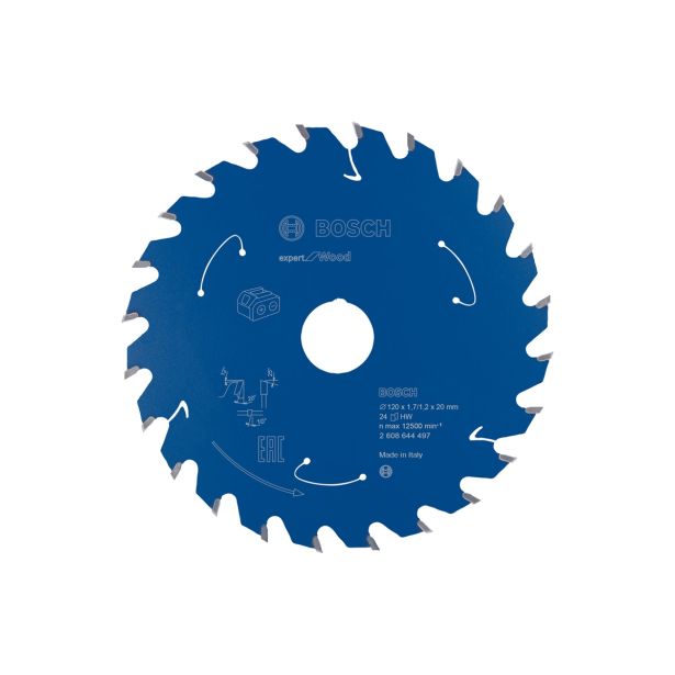 LIST ŽAGE ZA LES WIDIA BOSCH 120X20X1.7/1.2 24 ZOB