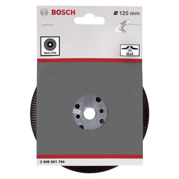 PODL. PLOŠČA ZA EKSCENTR. BOSCH 125 MM PODPORNI KROŽNIK STANDARD M14 TRDI