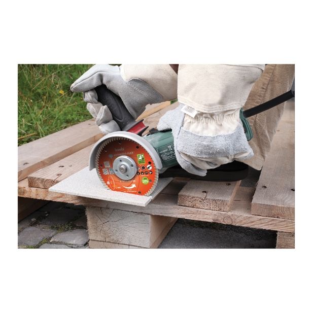 DIAMANTNA REZALNA PLOŠČA EINHELL 125X1.2 MM EXTRA TANKA KERAMIKA, PORCELAN, PLOŠ.