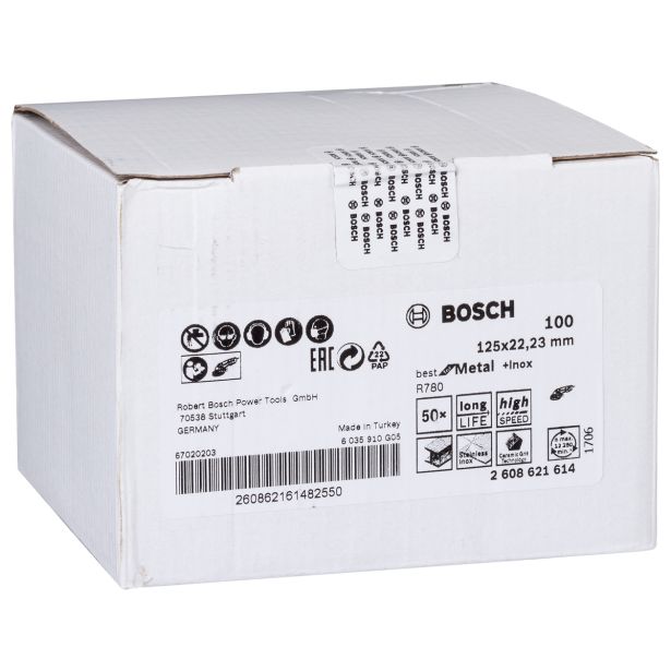 FIBERFLEX DISK ZA KOVINO BOSCH 125X22 MM Z100 R780