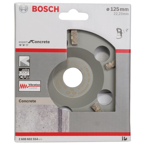 DIAMANTNI BRUSNI LONEC BOSCH 125X22.23X4.5 MM