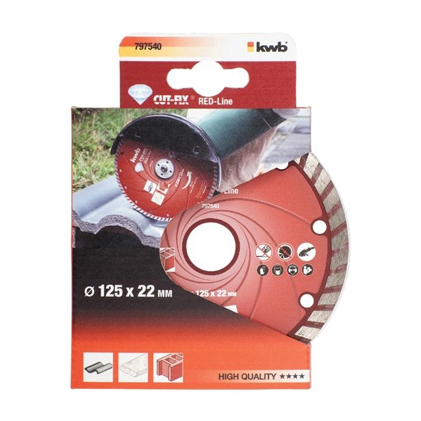 DIAMANTNA REZALNA PLOŠČA EINHELL 125X22X7X2.3 MM MARMOR, BETON, KERAMIKA