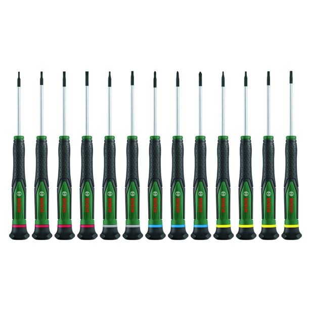 13- DELNI KOMPLET PRECIZNIH IZVIJAČEV BOSCH ZA DOMAČE MOJSTRE