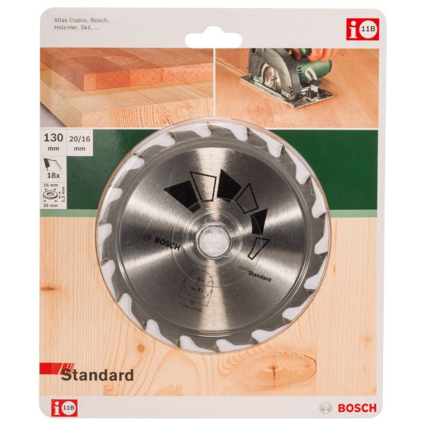 LIST ŽAGE ZA LES WIDIA BOSCH 130X20X2.2 ZOB 18