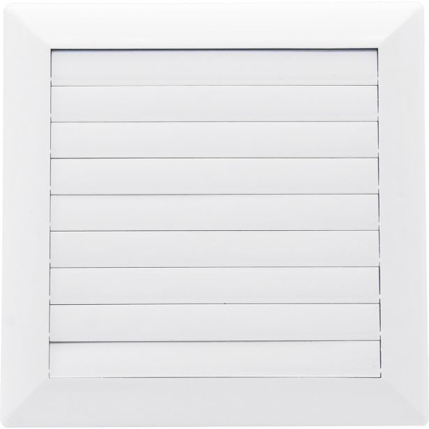 ZRAČNIK Z REGULACIJO AIRROXY 140X140, BEL Z NASTAVLJIVIMI REŠETKAMI