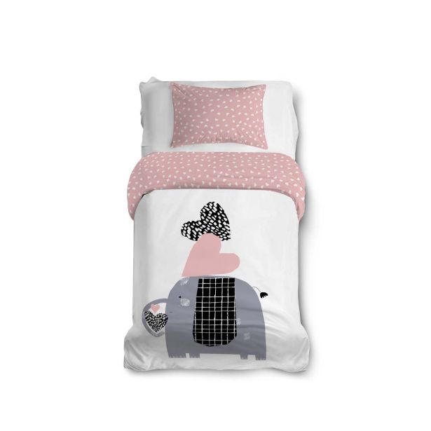 POSTELJNINA SVILANIT 140X200/50X70 ELEPHANT'S HEART