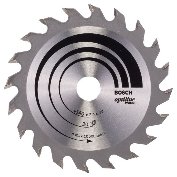 LIST ŽAGE ZA LES WIDIA BOSCH 140X20/12.7X2.4 ZOB 20