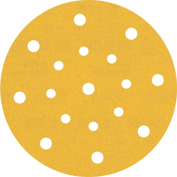 SAMOPRITRILNI BRUSNI DISK BOSCH 150MM 17 LUKENJ G240 EXC470 ZA LES IN BARVO