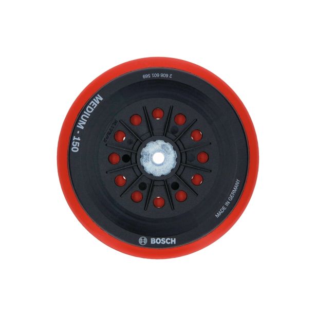 PODL. PLOŠČA ZA EKSCENTR. BOSCH 150MM BRUSILNI KROŽNIK SREDNJI Z VEČ LUKNJAMI