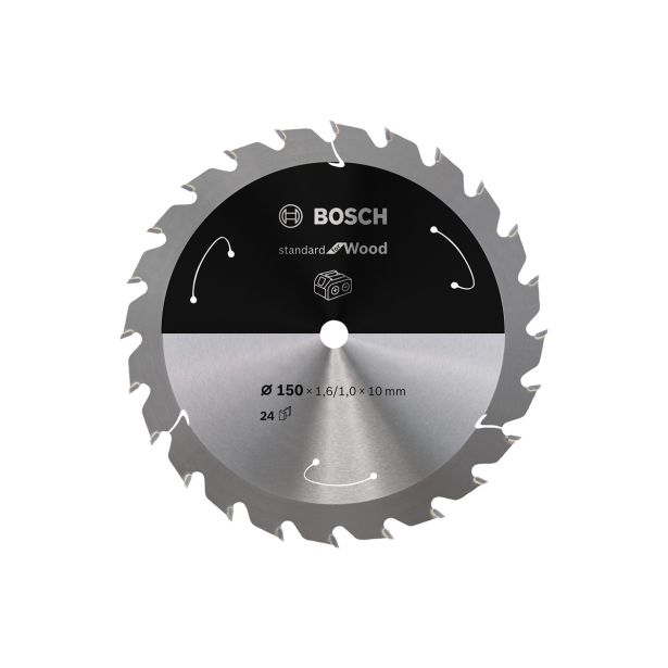 LIST ŽAGE ZA LES WIDIA BOSCH 150X10X1.6/1.0 24 ZOB