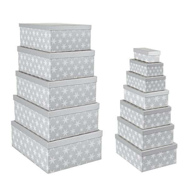 ŠKATLA ZA SHRANJEVANJE BIZZOTTO 15.5X7X5.5 CM SREBRNA