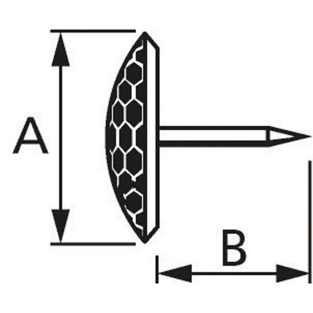ŽIČNIK OKRASNI ZA OBLAZINJENJE 15X13 BRONZ V ZAVITKU JE 30 KOS