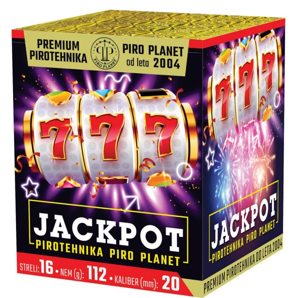 BATERIJA PIRO PLANET JACK POT 112 G / KAT.F2