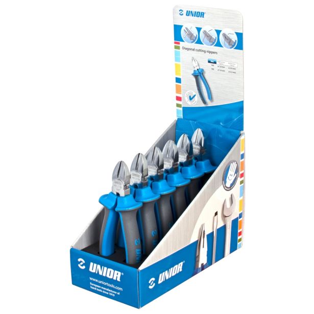STRANSKE ŠČIPALNE KLEŠČE UNIOR 160 MM 6 KOS ART. 461/1BIST