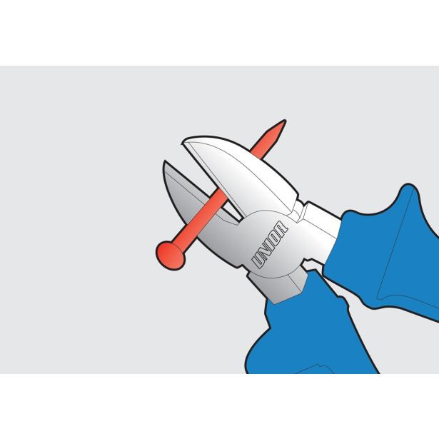 STRANSKE ŠČIPALNE KLEŠČE UNIOR 160 MM FOSFATIRANE ART. 461/4G