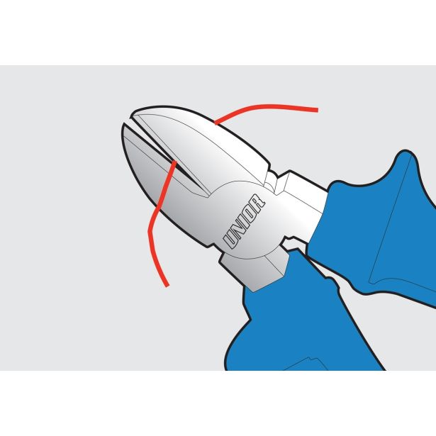 STRANSKE ŠČIPALNE KLEŠČE UNIOR 160 MM FOSFATIRANE ART. 461/4G