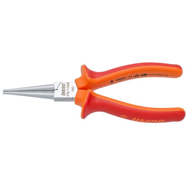 KLEŠČE OKROGLE ČELJUSTI UNIOR 160 MM VDE ART. 476/1VDEBI